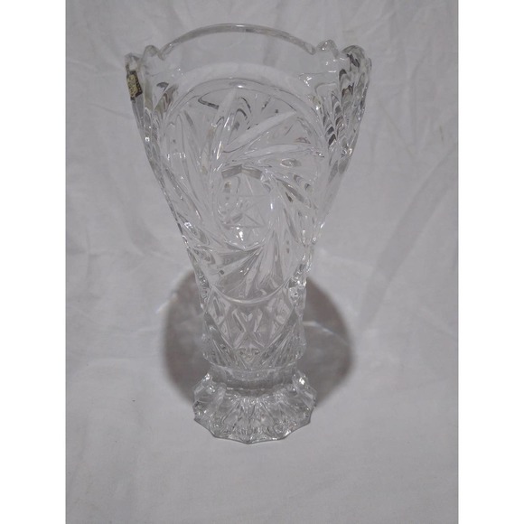 zajecar | Accents | Vintage Zajecar Kristal Star Of David  Vintage zajecar Kristal Star of David Pinwheel Lead Crystal Vase